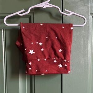 Red Starry Kids Scarf